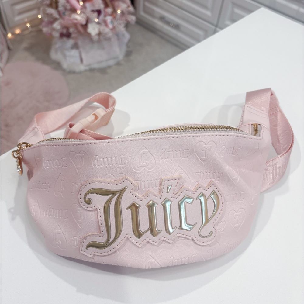 Juicy Couture Light Pink Crossbody Bag